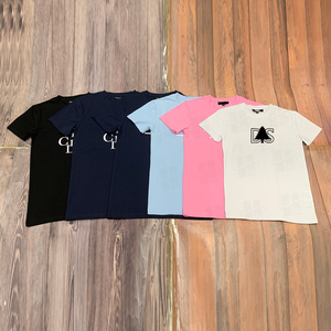 เสื้อยืดผู้หญิงคุณภาพสูง ทรงเข้ารูป สกรีนลายตามสั่ง คอกลม แขนสั้น ผ้าเจอร์ซีย์คอตตอน 100% ขายส่งจากจีน - Product Image 5
