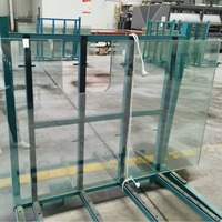 Vitres plates en verre trempé, de 1 mm à 19 mm, sur mesure, verre de sécurité pour la décoration des bâtiments