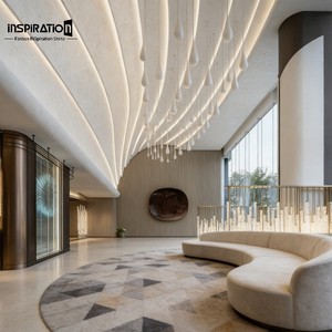 Colonnes en plâtre 3D sur mesure GRG à haute résistance pour la décoration intérieure <span class=keywords><strong>de</strong></span> restaurants et bars - Product Image 3