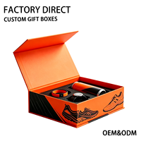 Caja Magnética Rígida de Papel de Alta Gama con Logotipo Personalizado, Venta Directa de Fábrica, Caja de Regalo de Lujo con Inserto de Esponja