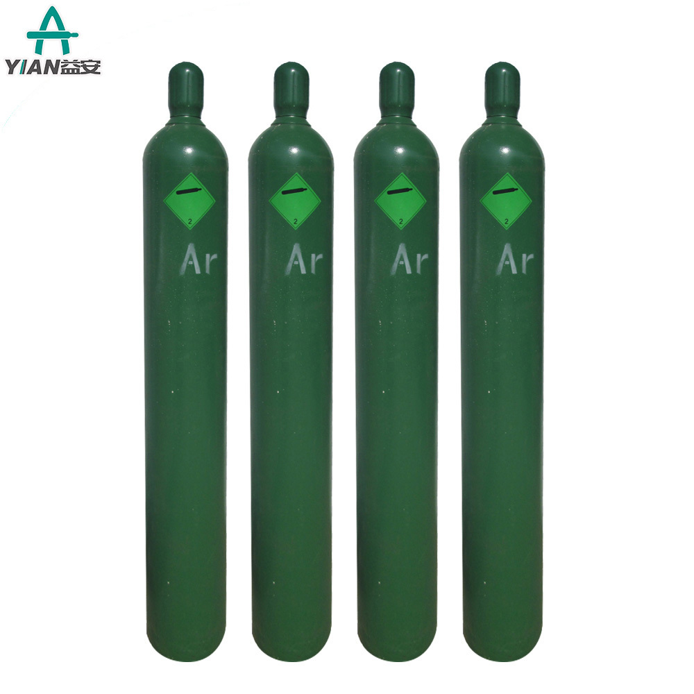 Стандартный цилиндр 40L ISO9809, заполненный аргоном, 99.999% цены