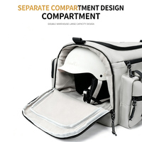 Sac de ski résistant à l'eau 50L, grande capacité, sac de sport pour sports de neige, sac convertible à bandoulière pour équipement de ski et snowboard