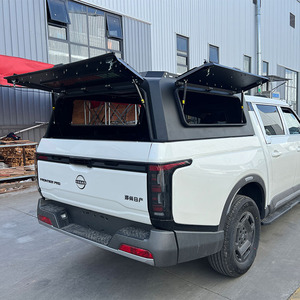 Cubierta de Aluminio de Altura Completa con 3 Puertas para Camioneta <span class=keywords><strong>Nissan</strong></span>, Cubierta Impermeable para la Caja de Camioneta <span class=keywords><strong>Nissan</strong></span> Frontier - Product Image 1
