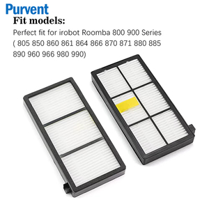 Nouveaux filtres HEPA carrés électriques réutilisables et écologiques pour aspirateur robot série <span class=keywords><strong>800</strong></span> 900, 2025 - Product Image 2