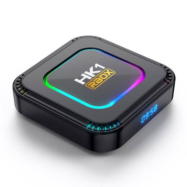 LED Light New TV Box K8 RK3528 TV Box Game WiFi6 Voice Remote 4GB RAM 8K 4K Android 13 Box
