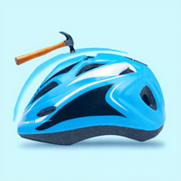 Casque de sécurité unisexe pour enfants pour le cyclisme, les patins à roulettes, les trottinettes, les vélos d'équilibre - Matériaux PP/EPS/Caoutchouc, design graphique
