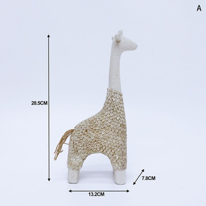 Wholesale Abstract Figurines Nordic Deer Contemporary Sculptures <strong>Art</strong> Home Decor Decorative <strong>Objects</strong> for Living Room Office Decor - Product Image 6