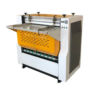 Machine manuelle automatique de rainurage de carton de Type V de livre de Photo Machine de fabrication de boîte rigide de livre de Photo produit chaud MSKC-1000M 2019