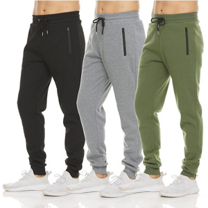 Pantalones Deportivos Jogger para Hombre al por Mayor con Logotipo Personalizado, Ajustados, Lisos, para Actividades al Aire Libre - Product Image 3