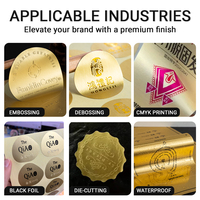 Étiquettes en rouleau personnalisées imprimées à chaud avec feuille d'argent, autocollants brillants en rouleau, adaptés aux huiles parfumées, aux tubes cosmétiques