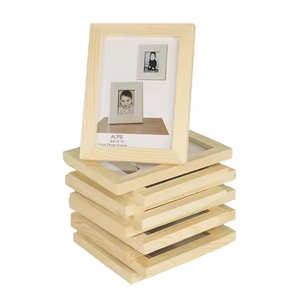 Cornice per Foto e Specchio in Legno Massello Stile Europeo, Finitura in Foglia d'Oro, Misure 30x40 <span class=keywords><strong>20x30</strong></span> 50x60, Vendita all'Ingrosso, Decorazione per Bagno e Casa - Product Image 2