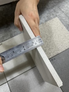 แผ่นกระเบื้องพอร์ซเลนสำหรับปูพื้นด้านนอกขนาด200x200มม. แผ่นปูพื้นทางเดินในห้างสรรพสินค้าหินซูเปอร์มาร์เก็ตกันลื่นทนทาน <span class=keywords><strong>R11</strong></span>ทั้งตัวเครื่อง - Product Image 6