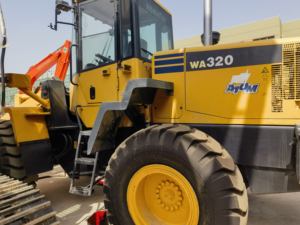 Cargador de ruedas Komatsu original de Japón, cargador de ruedas delanteras Komatsu usado, cargador de ruedas delanteras Komatsu de la marca de fábrica - Product Image 2