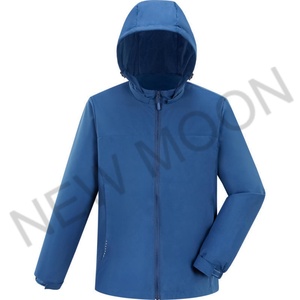 Custom LOGO Windproof Mountaineering <b>Jacket</b> <b>Hooded</b> Outdoor Waterproof and Splash-proof <b>Soft</b> <b>Shell</b> Men's Winter Coat - Product Image 4
