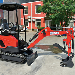 Mini-excavatrice hydraulique de 1,2 t pour le creusement de fossés et l'aménagement paysager - Product Image 2