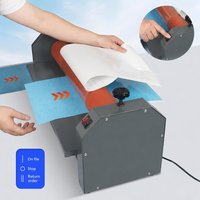 Laminateur à froid électrique COLORDOWELL E750-T - Scelleuse de film compacte de bureau pour panneaux KT et photos, formats A3-A6