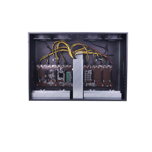 Venta caliente 8 GPU Server case conjunto completo 8 GPUs servidor GPU completo bajo ruido GPU cards case con fuente de alimentación para RTX3080 - Product Image 6
