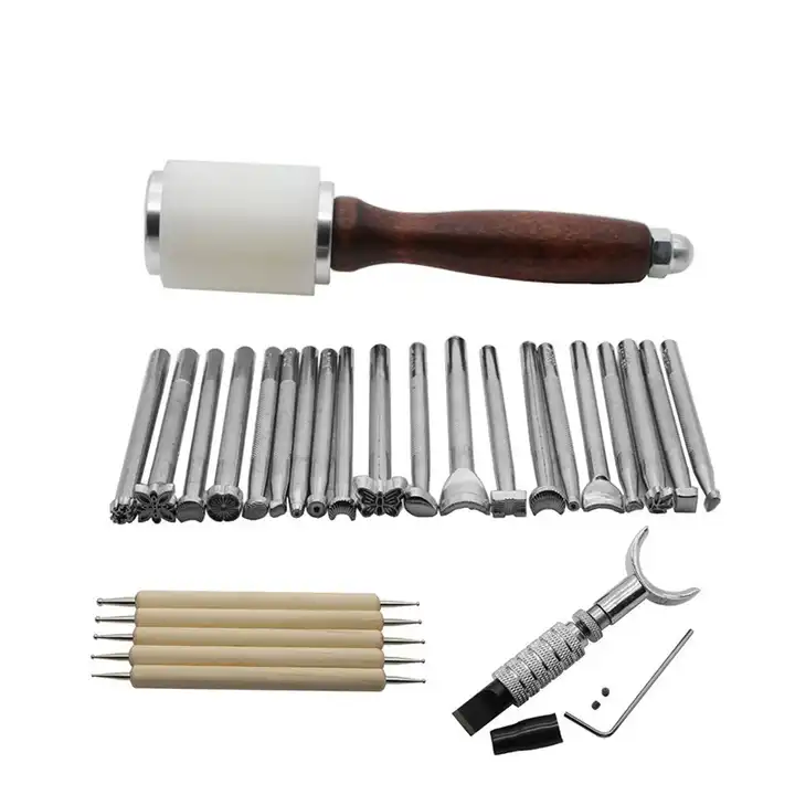 27 pcs saddle making tools set