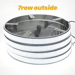 Kingshowstar Luces LED para Ruedas de 15, 17, 18 y 20 Pulgadas, Blancas Puras, 7 y 14 Filas, Kit de Anillos de Rueda Súper Brillantes, Ajuste Universal para Automóviles, Camionetas y SUV - Product Image 2