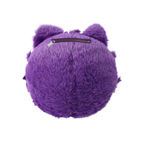 Sac porte-monnaie en peluche avec visage de poupée de dessin animé, vente en gros, nouveau, tendance