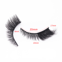 Faux Cils Cat Eye Fox Faux Mink Strip Lashes Wispy Lashes 5 Paires Pack Winged Cat Eye Lashes Pack