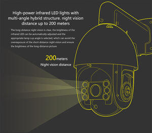 Cámara PTZ Domo Impermeable IP66 <span class=keywords><strong>con</strong></span> Visión Nocturna, Detección Facial y de Vehículos por IA, <span class=keywords><strong>Zoom</strong></span> 30x, 255 Ajustes Preestablecidos, 4MP, 30fps, Compatible <span class=keywords><strong>con</strong></span> NVR, CMOS, 2026 - Product Image 3