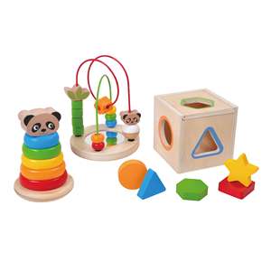 Jouets éducatifs Montessori en <span class=keywords><strong>bois</strong></span> pour enfants créatifs, animaux, jeu de correspondance de formes, puzzle de traînage d'oiseaux - Product Image 5