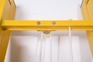 EN131 16-40 adım 2 bölümler fiberglas teleskopik uzatma merdiveni - Product Image 6