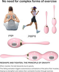 A Hot Selling Kegel Exercise Vagin Ball for Women Love Egg <b>Vibrator</b> Silicone Kegel Ball - Product Image 4