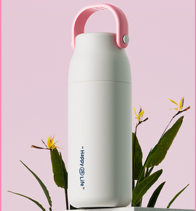 Bouteille isotherme en acier inoxydable à double paroi, sans BPA, avec infuseur à thé et poignée de transport pour les voyages – Meilleure vente - Product Image 2