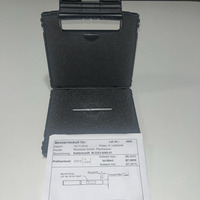 Plc renishaw M-2253-1588 8mm Calibrated Kal.-stift D=8/l=70 Inkl. Certificat + boîte, approvisionnement en gros