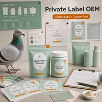 Supplément d'électrolytes haute puissance pour pigeons, pour une réhydratation rapide, une récupération post-course et un regain d'énergie, étiquetage privé, OEM, laboratoire