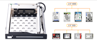 Rack SATA 2,5 pouces à échange à chaud avec résistance aux vibrations pour le fonctionnement des serveurs dans des environnements exigeants