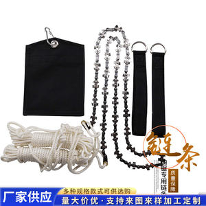 Cadena de sierra para podar árboles de jardín hecha a medida, tipo de diente estándar 3/8, 48 pulgadas, para corte manual de ramas altas - Product Image 5