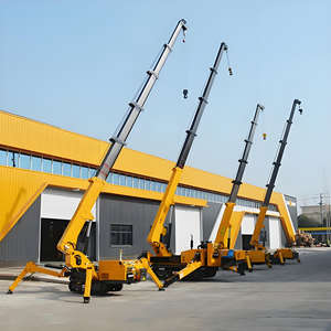 Minigrúa Elevadora de Alta Calidad, Pequeña Grúa de Construcción sobre Orugas, Grúa Hidráulica Eléctrica Diésel, Grúa Araña - Product Image 3