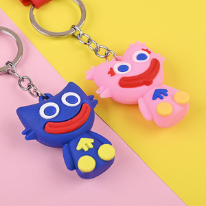 Nouveau porte-clés créatif en PVC souple, léger, imperméable, dessin animé, cadeau - Product Image 5