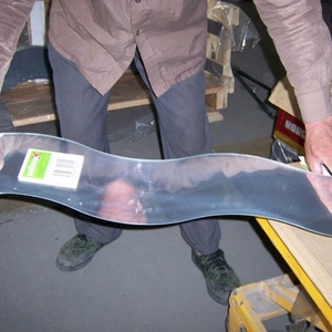 New Product Explosion S Shape Full Length <b>Wall</b> Sliver <b>Mirror</b> with Safety Film - Product Image 5