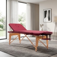 Table de massage confortable, durable, portable, légère et réglable en hauteur, camillas de masajes, table de massage spa, lit de massage
