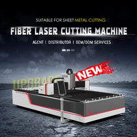 Mesin pemotong Laser serat CNC terbuka 3015 logam lembaran 1,5kw 3kw harga mesin pemotong Laser