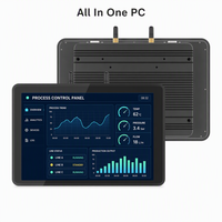 Panel PC Industri Layar Sentuh Kapasitif 11,6 Inci Android/Windows, Pemasangan di Dinding, IP65, Tahan Air, Komputer Tangguh, Terminal HMI