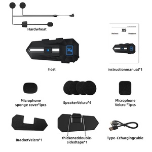 Soporte para Teléfono con Diseño Elegante BK, Resistente al Agua y con Cancelación de Ruido, Batería de 800 mAh para Motocicletas Universales - Product Image 3