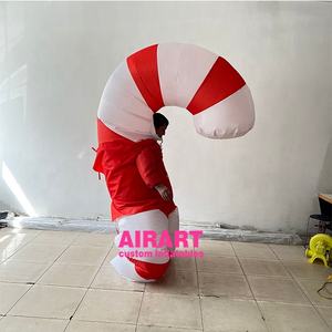 Costume de mascotte de bonbons de <span class=keywords><strong>d</strong></span>éfilé <span class=keywords><strong>d</strong></span>'événements de noël <span class=keywords><strong>2022</strong></span> Offre Spéciale, costume de bonbons gonflables pour la promotion publicitaire - Product Image 5