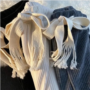 <span class=keywords><strong>Pantaloni</strong></span> Casual Casual in <span class=keywords><strong>velluto</strong></span> <span class=keywords><strong>a</strong></span> <span class=keywords><strong>coste</strong></span> da uomo e da <span class=keywords><strong>donna</strong></span> primavera e autunno giovani sportivi con ricami verticali - Product Image 5