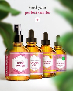 Moroccan acqua di Rose idrosolo viso nebbia Niacinamide infusa schiarente acqua di Rose nebulizzata per la sensibile Aloe vitamina E arricchita - Product Image 5