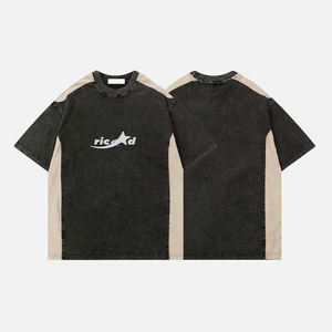 เสื้อยืดคอกลมคิงเซ็น คุณภาพสูง ผ้าฝ้าย 100% ซักกรด พิมพ์ลายโลโก้ด้วยเทคนิคพิมพ์ซิลค์สกรีน สไตล์สตรีทแวร์ - Product Image 5