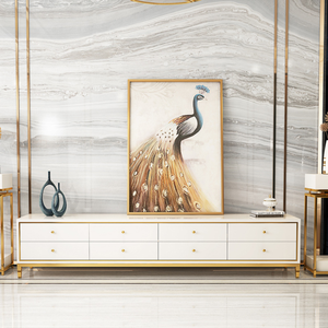 Living Room Furniture Table <strong>TV</strong> <strong>Stand</strong> <strong>Wood</strong> Cabinets - Product Image 4