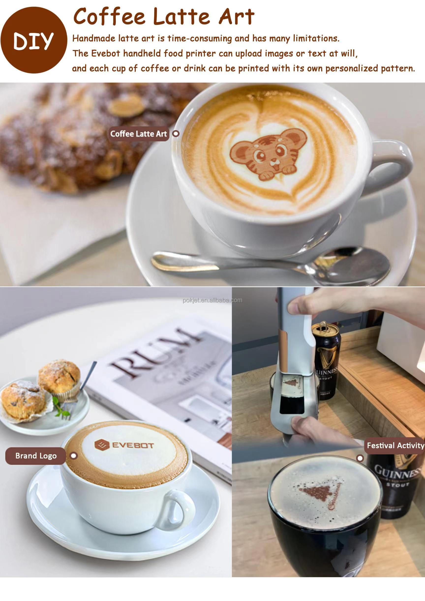 2025年 イーブット コーヒー プリンター カラーフードコード ケーキ 2025年 イーブット コーヒー プリンター カラーフードコード ケーキ