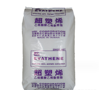 Matériau en mousse EVA UE40K VA 41% (éthylène-acétate de vinyle) de Taïwan pour semelles de chaussures et pantoufles, granulés de résine EVA