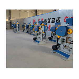 Iron Worker Hydraulic <b>Press</b> <b>Brake</b> Machine Combined Punching and Shearing Machine Blades Steel Cutting Metal Bending Machine - Product Image 2