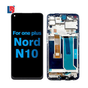 Pantallas de celulare cho Oneplus NORD N10 5 gam thay thế màn hình điện thoại di động màn hình LCD cho một cộng với NORD N10 LCD lắp ráp với khung - Product Image 1